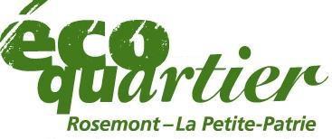 Logo de l'Éco-quartier Rosemont–La Petite-Patrie